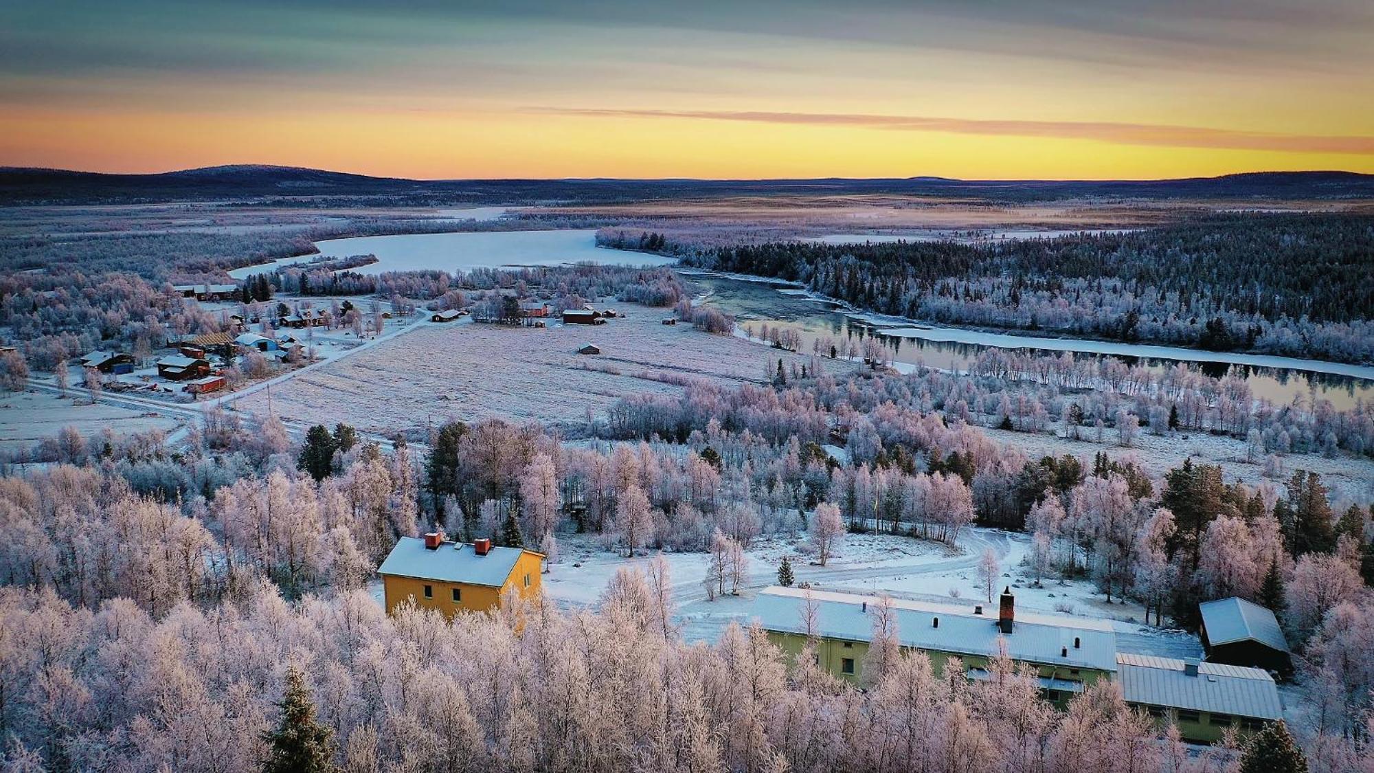 Ailu - Arctic Hotel Apartments Lannavaara Exteriör bild